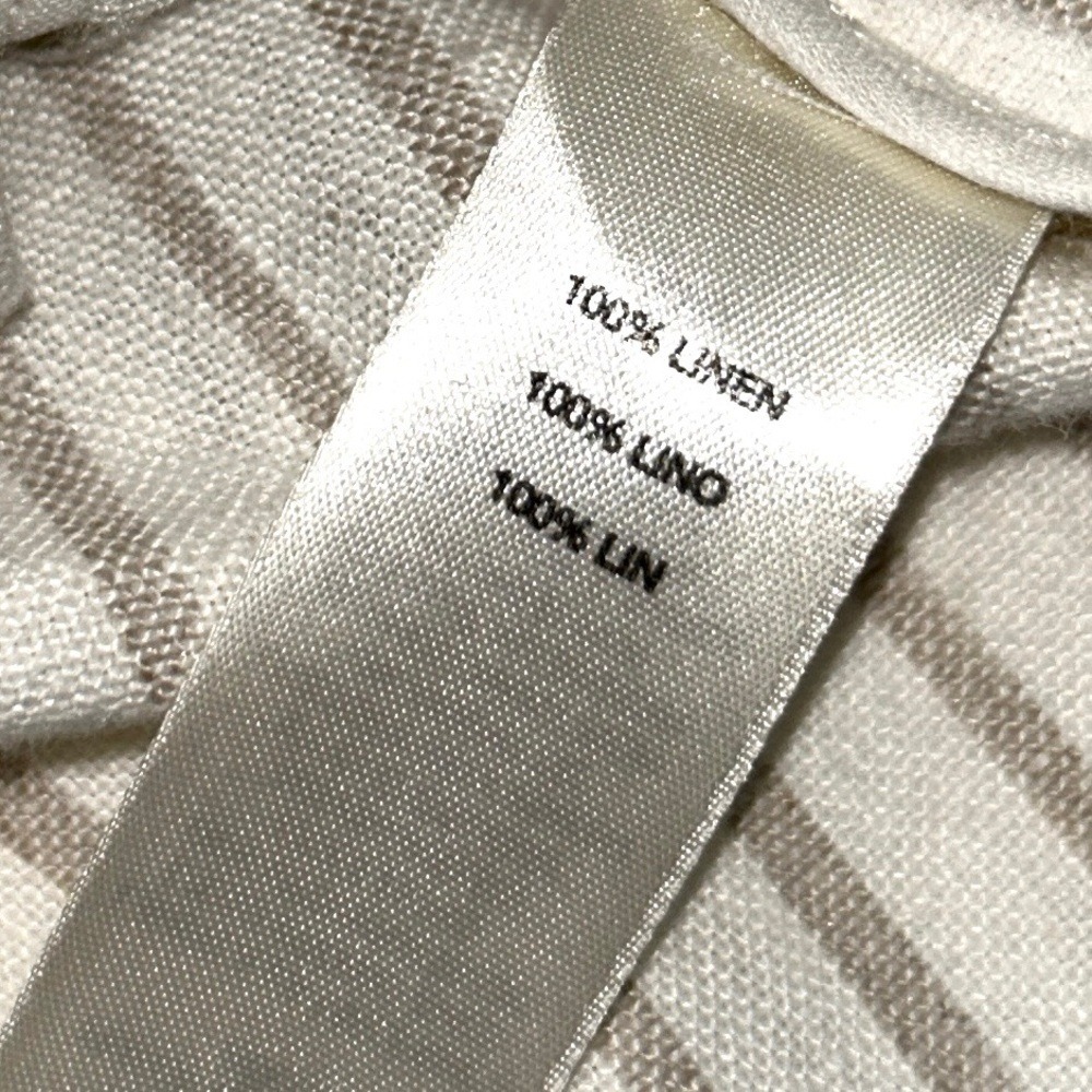 Chico's LINEN Striped Women's Blazer Jacket Size 0 or Small - Picture 12 of 14